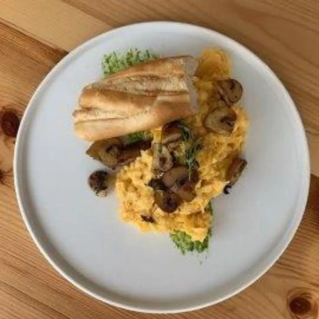 Truffle Scrambled Eggs